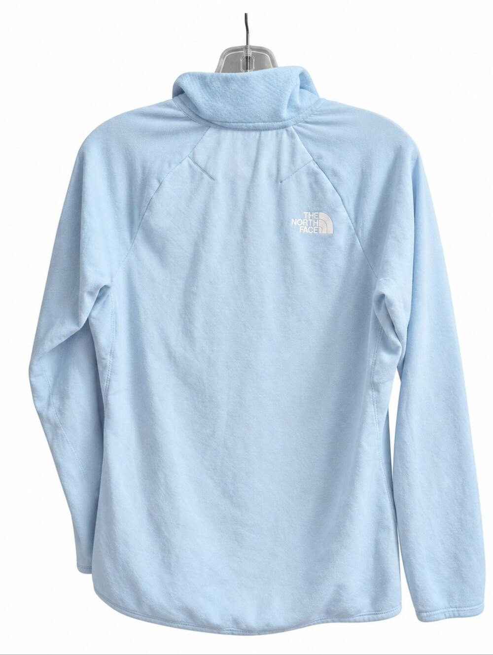 The North Face Summit Series Women’s L Blue 1/4 Zip Long Sleeve Shirt - Picture 2 of 6